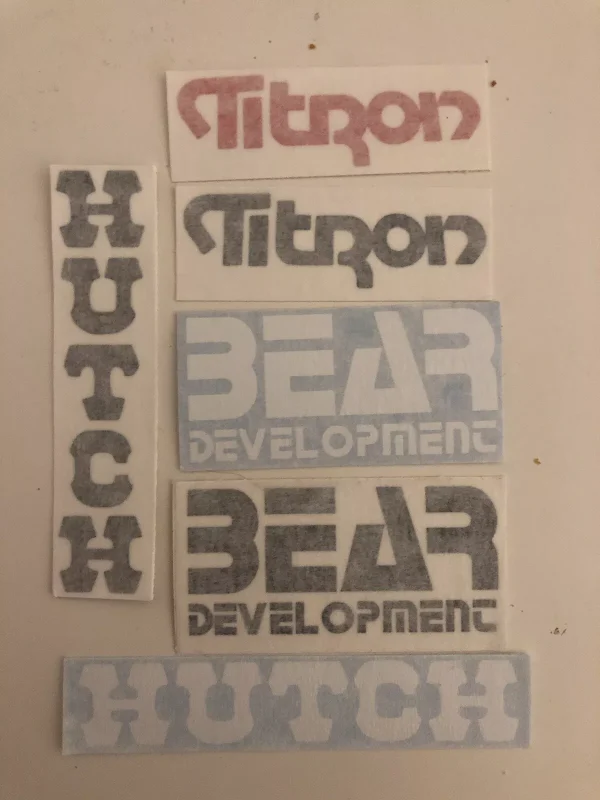 Decal Set 001